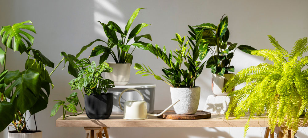 indoor green plants